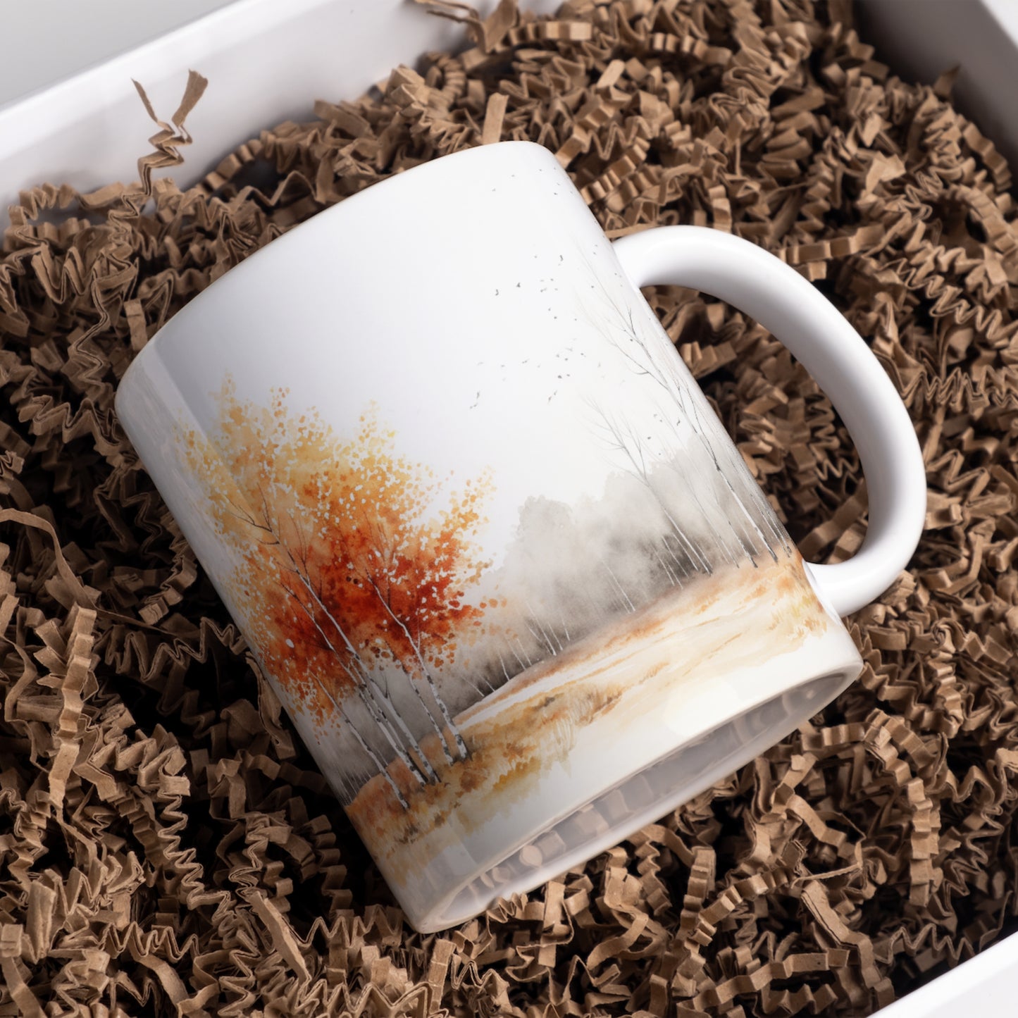 Watercolor Fall Scenes Collection