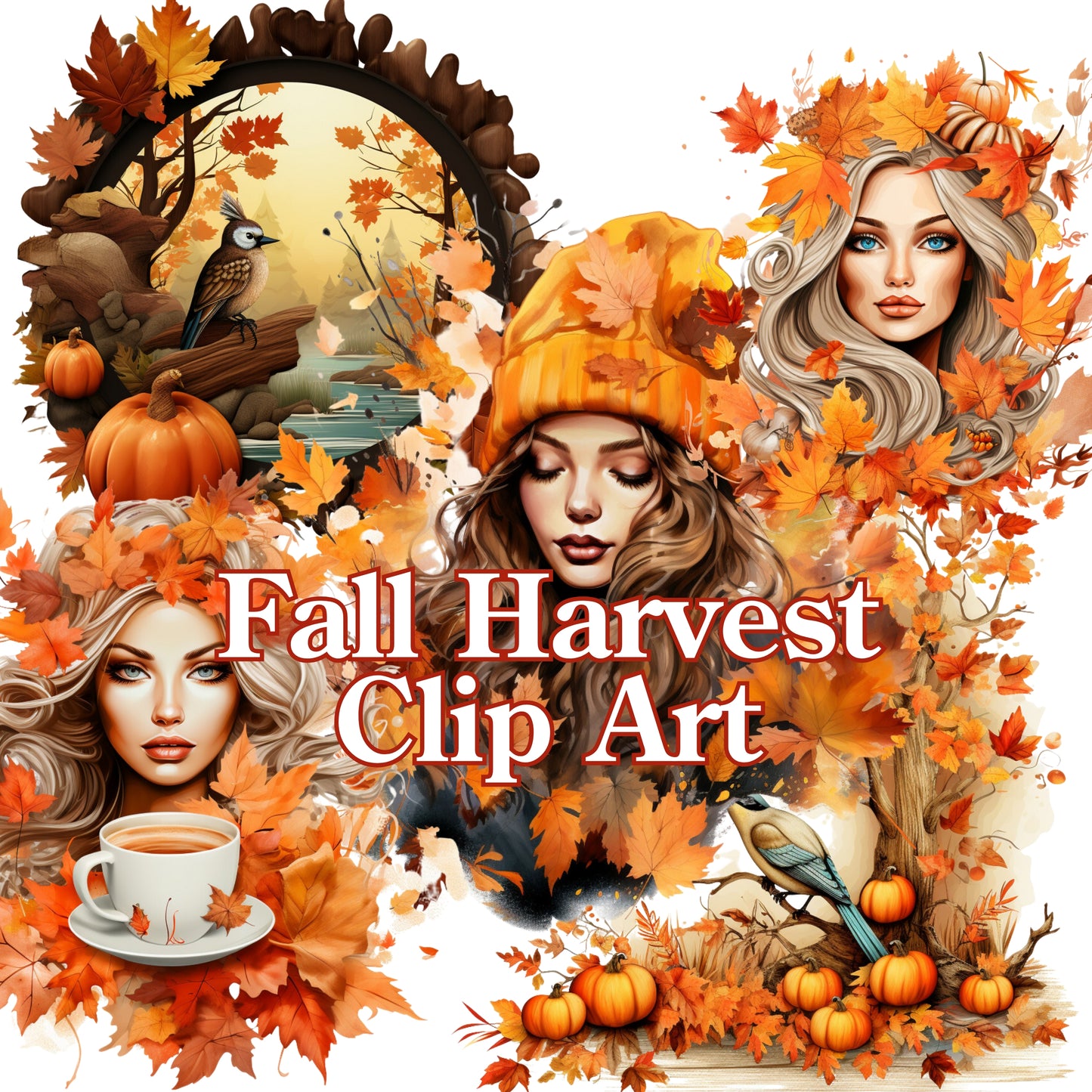 ULTIMATE Fall Harvest Clip Art Collection