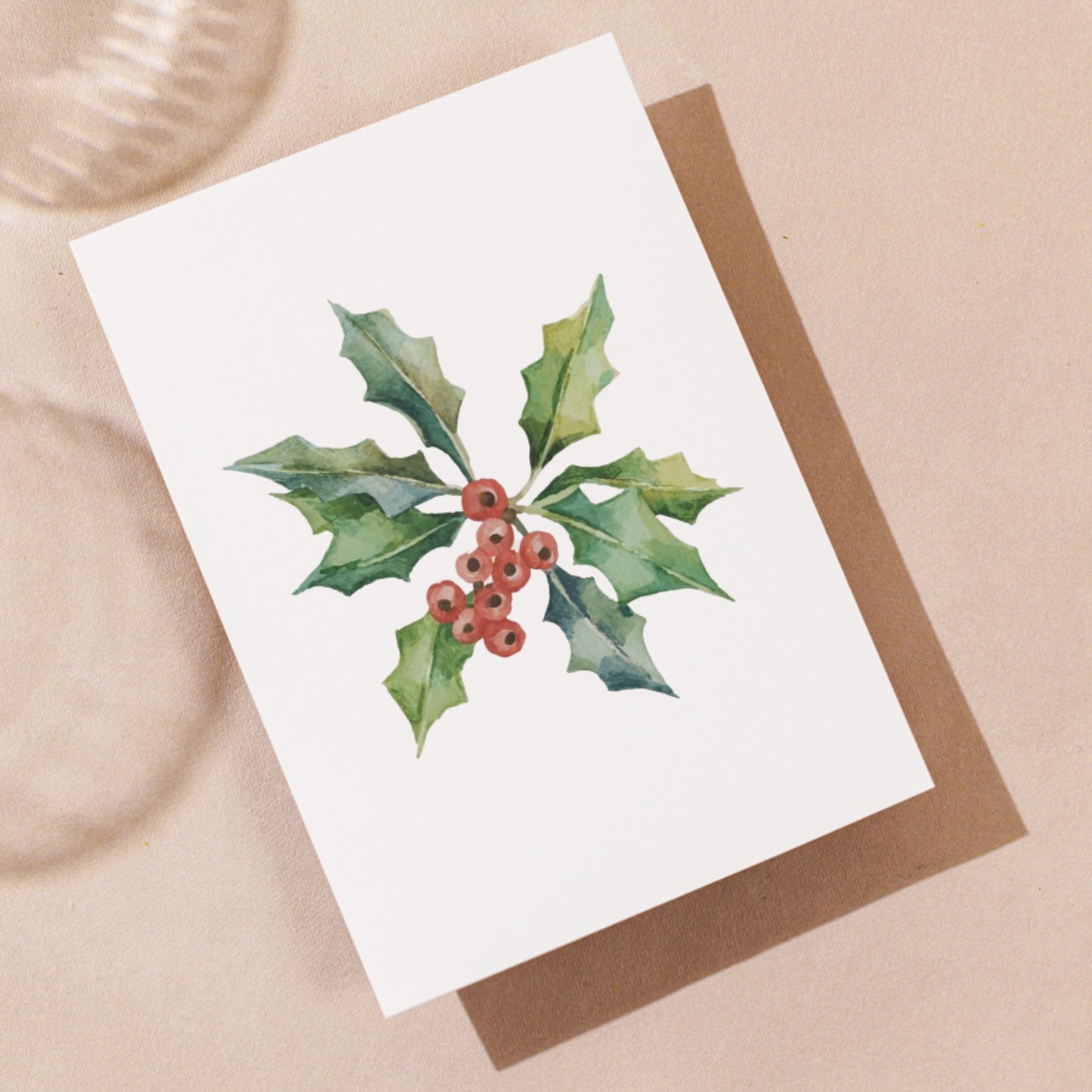 Watercolor Mistletoe Clip Art | FREEBIE