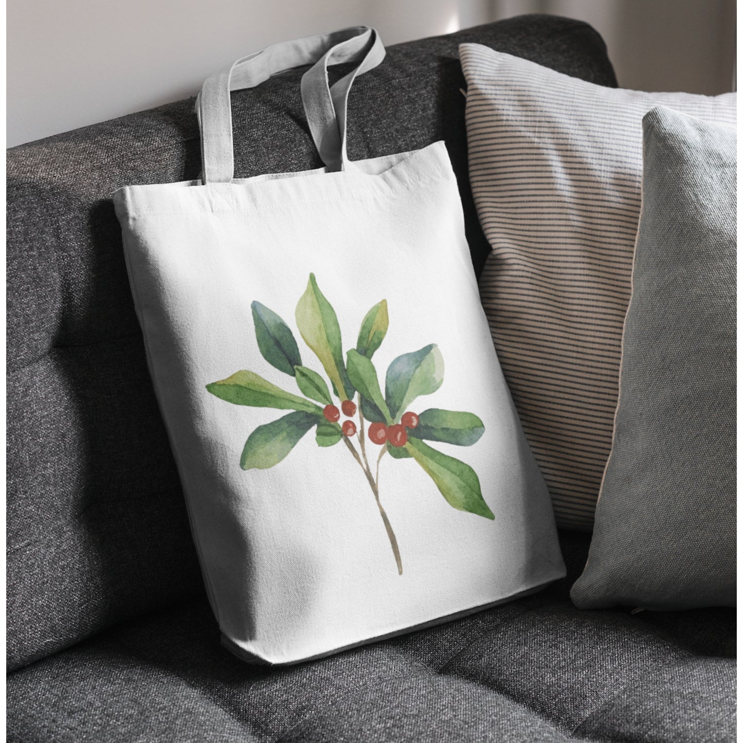 Watercolor Mistletoe Clip Art | FREEBIE