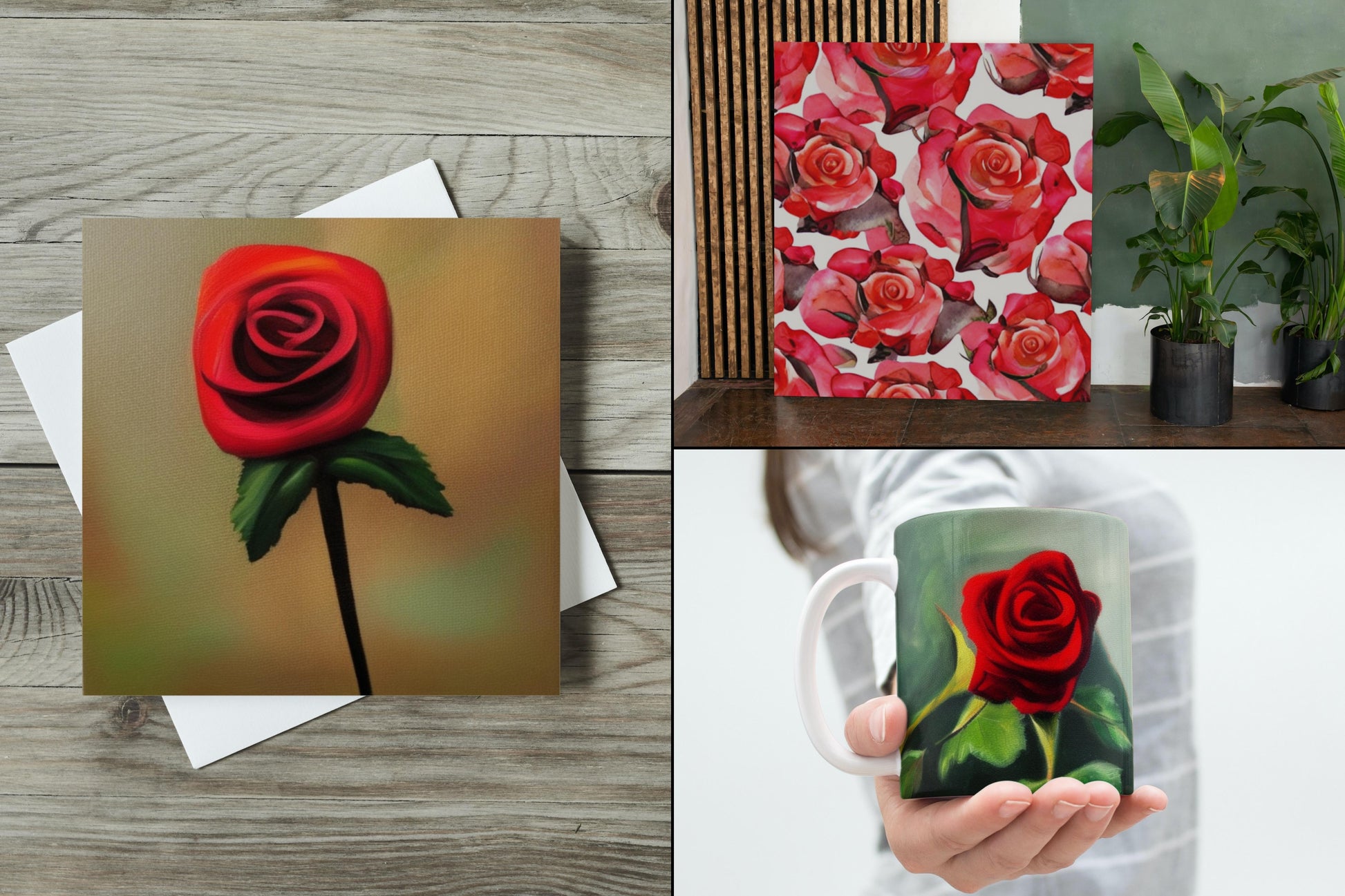 The Red Rose Collection - Sunny Jar Personalized Designs